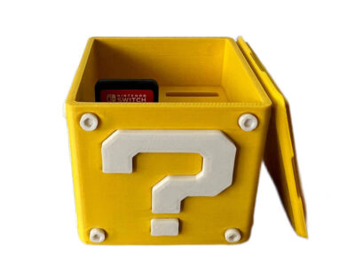 Super Mario Question Block for Nintendo Switch Games Storage 10 Games